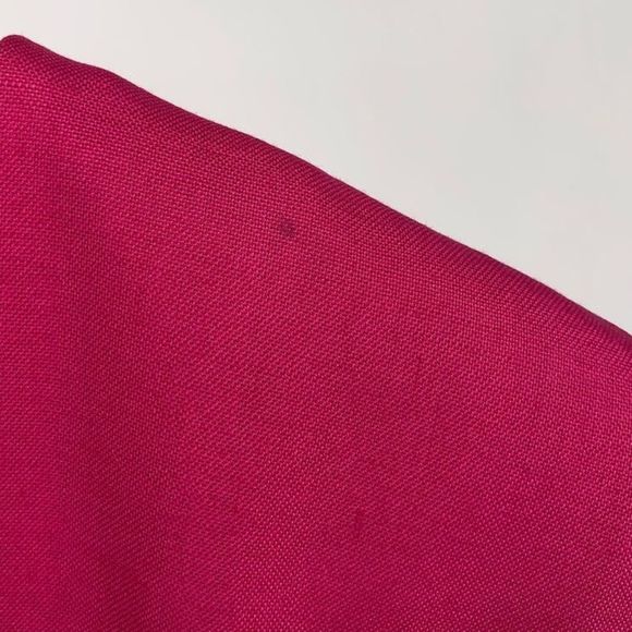 80’s Vintage Albert Nipon Bright Pink Dress with Gold Buttons - Picture 10 of 12